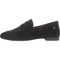 Babouche Lifestyle Slipper in Übergrößen Schwarz Maysa-117-1 große Damenschuhe