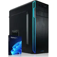 GREED Multimedia V2 PC - Intel Core i7 10700F - Büro & Home Office Computer - 4,8 GHz - 16GB RAM - 512GB SSD - DVD+RW - USB 3.1 - WLAN - Win 11 Pro