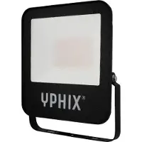 Yphix LED-Baustrahler LED Floodlight, 73620, 50 W, 3000 K, schwarz