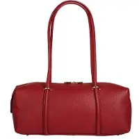 Cluty Henkeltasche "FLIORI" echt Leder, Made in Italy