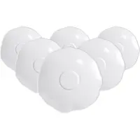 Villeroy & Boch Untertasse "Espressountertassen Pura ø 11,6 cm 6er Set weiß" Spülmaschinenfest, Mikrowellensicher