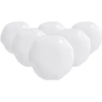 Villeroy & Boch Frühstücksteller "Frühstücksteller Pura ø 22 cm 6er Set weiß" Spülmaschinenfest, Mikrowellensicher