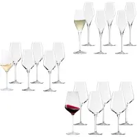 Stölzle Lausitz QUATROPHIL Weinglas Sektglas 18er Set