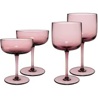 Like. by Villeroy & Boch Gläser-Set "Wein- und Sektgläser Like Glass 4er Set" Handwäsche wird empfohlen