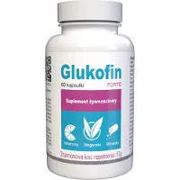 IncHealth GmbH Glukofin - 60 Kapseln hochdosiert - Original Rezept aus der Schweiz - Vegan & Pflanzlich mit 22 Vitaminen & Mineralien - 1er Pack
