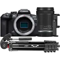 Canon EOS R10 + RF-S 18-150mm F/3.5-6.3 IS + Joby Stativ