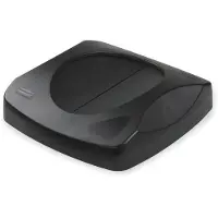 Rubbermaid Commercial Products Schwingdeckel, , Schwarz, Für Restmüll. Geeignet für Untouchable Container 87 Liter