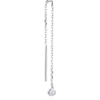 Gena Paris 'Round' Damen Ohrringe aus 925er Sterling Silber