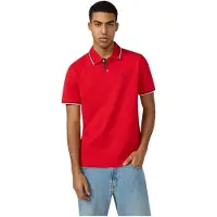 Champion Poloshirt für Herren aus Baumwoll-Piqué - Rot Rot XL