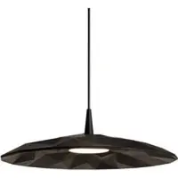 Zafferano Angled LED-Pendelleuchte-Schwarz-mit LED (2700K)