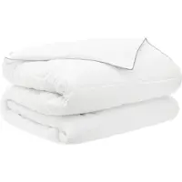 vidaXL Sommerdecke Weiß 220 x 240 cm Bambusfaser