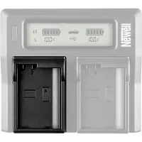 Newell Ladegerät-Adapterplatte für BLX-1-Akkus für Olympus