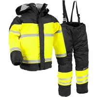 Blakläder Regenset Kinder 4860 2003 in schwarz/gelb, Größe:164