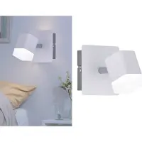 Meine Wunschleuchte 2 keine LED Wandstrahler 1 flammig Weiß matt 10x10xcm - Treppenhausbeleuchtung