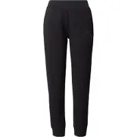 EA7 für Damen. 7W000538_AF15831 Elastische Logo Series Hose mit Bündchen schwarz (XXL), Lässig, Sportlich, Baumwolle