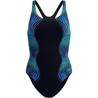 Speedo Damen Schwimmanzug Print Medalist One Piece