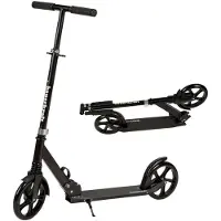 Bauerkraft Stadtroller für Kinder und Jugendliche, faltbar, verstellbare Höhe 95-105 cm, Räder 200 mm