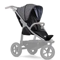 TFK Mono 2 Sportkinderwagensitz Einhang für Mono 2 Kombikinderwagen, Farbe:Premium Anthrazit
