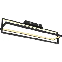 Globo LED Deckenlampe, Dimmbar, Nachtlicht, Fernbedienung, 82 cm