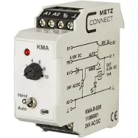 METZ CONNECT KMA-R-E08, Grau, 24 V, 22,5 mm, 60 mm, 61,3 mm, 70 g