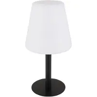 Globo Solarlampen für Außen Tisch Solar Tischleuchte Balkon LED Solar Tischlampe mit RGB Farbwechsel, Stufenschalter, Farben fixierbar, DxH 15 x 30 cm