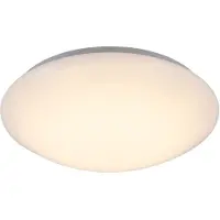 Globo LED Deckenleuchte, weiß , D 34,5 cm