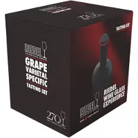 Riedel 5110/74 FATTO A MANO BLACK TIE Tasting Set - 4 Gläser aus Kristallglas