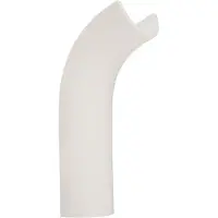 Globo LED Wandlampe, Gips, weiß, H 30 cm
