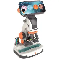 Clementoni Mikroskop Smart - Wissenschaftliches Lernspielzeug für Kinder