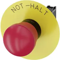 Siemens Emergency stop 22mm plastic red 40mm