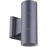 Harms Import Wandleuchte, Aluminium, anthrazit