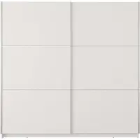 Masseno Schiebetürenschrank BELDEN 150,6/207/55,3cm 2-türig Weiß