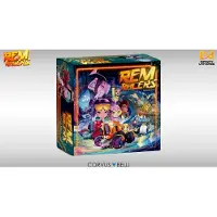 Corvus REM Racers Brettspiel, Englisch, für 2-5 Spieler, ab 10 Jahren, inkl. 5 Miniaturen & 13 Streckenteile