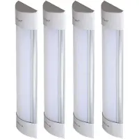 V-TAC 4er LED Decken- und Wandleuchte, neutralweiß, L 30cm