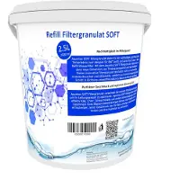 Aquintos-Wasseraufbereitung GmbH Refill Filtergranulat ? Ersatz für BWT soft und Aarke Pure Clean + Taste 2,5 L SOFT Filtergranulat von Aquintos