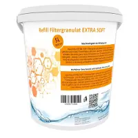 Aquintos-Wasseraufbereitung GmbH Refill Filtergranulat ? Ersatz für BWT soft und Aarke Pure Clean + Taste 5 L EXTRA SOFT Filtergranulat von Aquintos