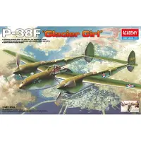 ACADEMY P-38F Lighting Glacier Girl 1/48