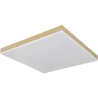 Globo LED Deckenleuchte, Fernbedienung, dimmbar, messing, L 45 cm