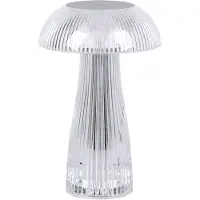 Globo LED Tischleuchte, Touchdimmer, Akku, USB-Kabel, H 25 cm