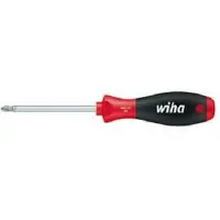 Wiha Schraubendreher SoftFinish Pozidriv mit Rundklinge PZ2 x 100 mm