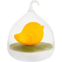 Globo Lighting LED Tischleuchte, Vogel, Touchdimmer, USB, H 17 cm