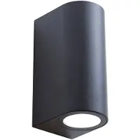 Nowa Außenwandleuchte, anthrazit, GU10, H 15,2 cm
