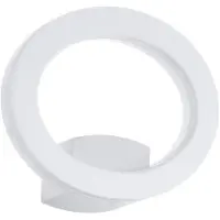 Eglo LED Wandleuchte, Ring-Design, weiß, L 20 cm, CELLINI