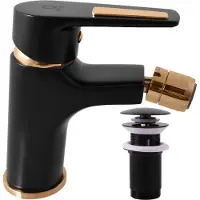 RAV copy of Bidet, WC Einhebelmischer COLORADO in Chrom mit Siphon SLEZAK