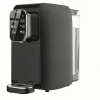 Neues Wasser AORA W12 Auftisch Umkehrosmoseanlage mobil mit Heißwasser, schwarz