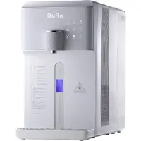 Neues Wasser AURA W23 Auftisch Osmoseanlage mit Tank – Umkehrosmose, Heißwasser & Wasserstoff – Weiß
