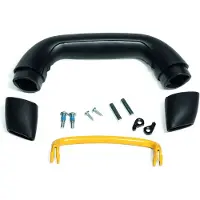Burley Cart Bur Coho XC Griff schwarz