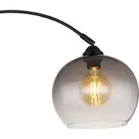 Globo Stehleuchte, Marmor, Höhenverstellbar, H 196cm