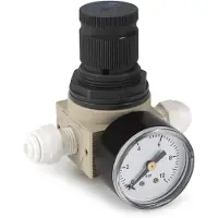 Neues Wasser Wasserdruckminderer einstellbar 0–10 bar mit Manometer – für Wasserfilter & Osmose