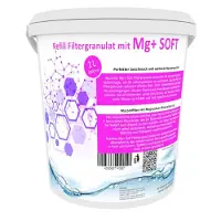 Aquintos-Wasseraufbereitung GmbH ReFill Filtergranulat mit Mg+ Ersatz für BWT Magnesium Mineralized und Aarke Enriched 1 Liter Mg+ Soft Filtergranulat von Aquintos